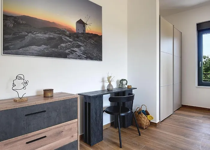 In Croatia Near Scenic Coastline Vila