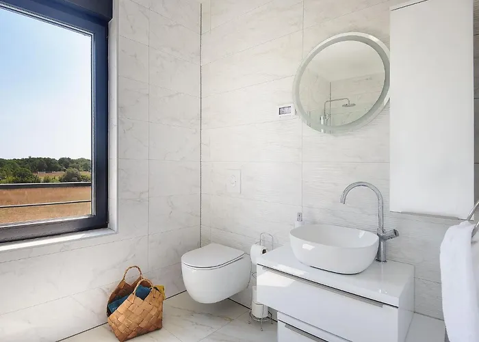 In Croatia Near Scenic Coastline